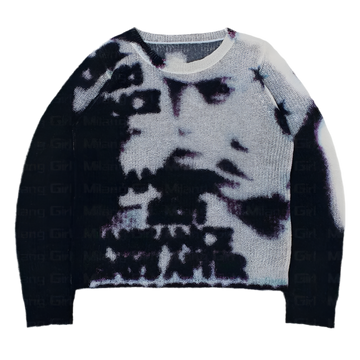 Vinatge Fade Knit "Selection" Sweater