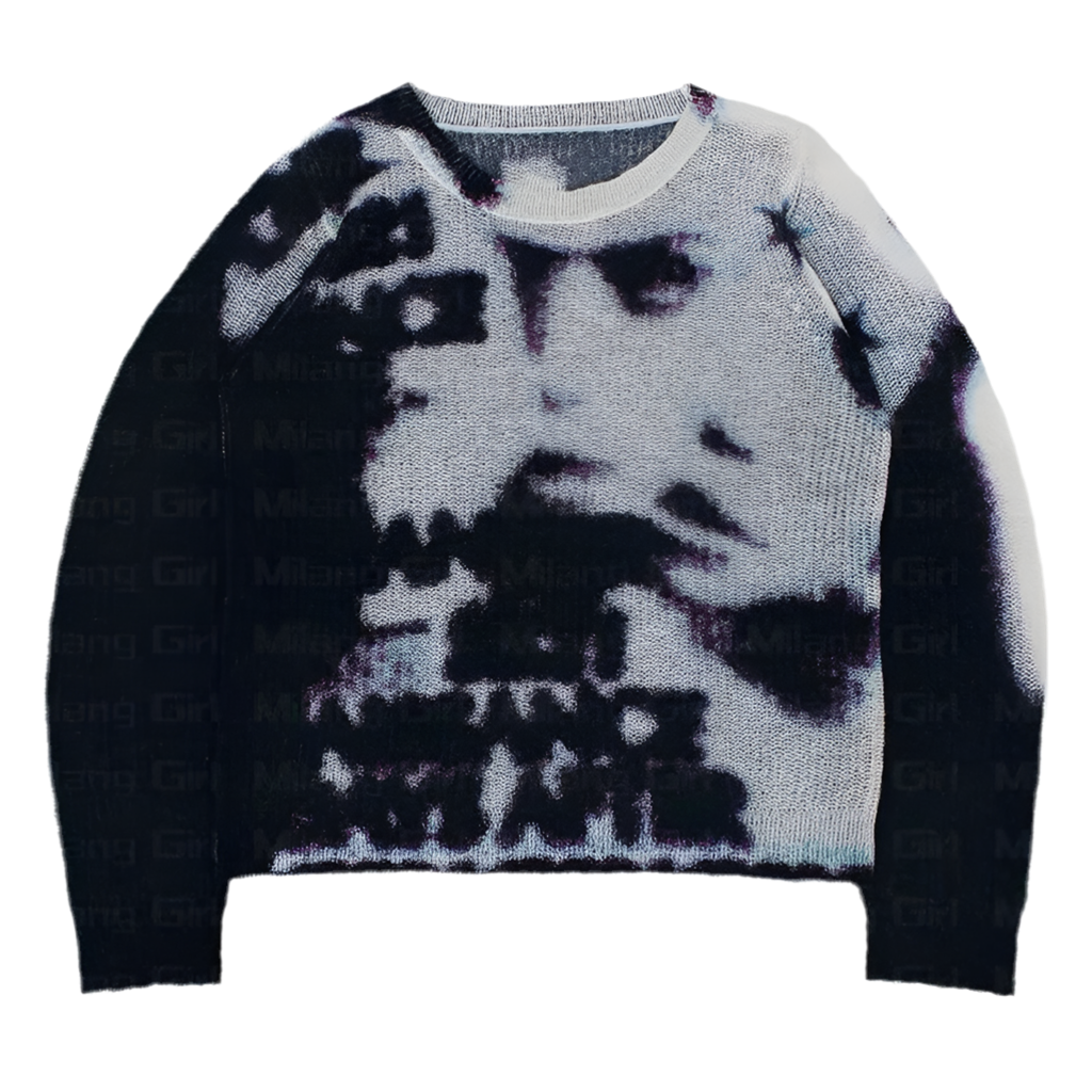 Vinatge Fade Knit "Selection" Sweater