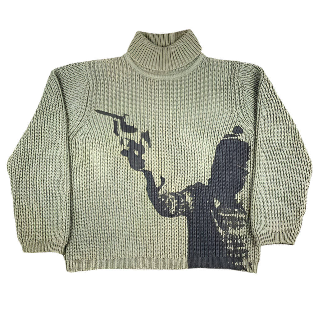 Sharp Shooter Vintage Knit Sweater