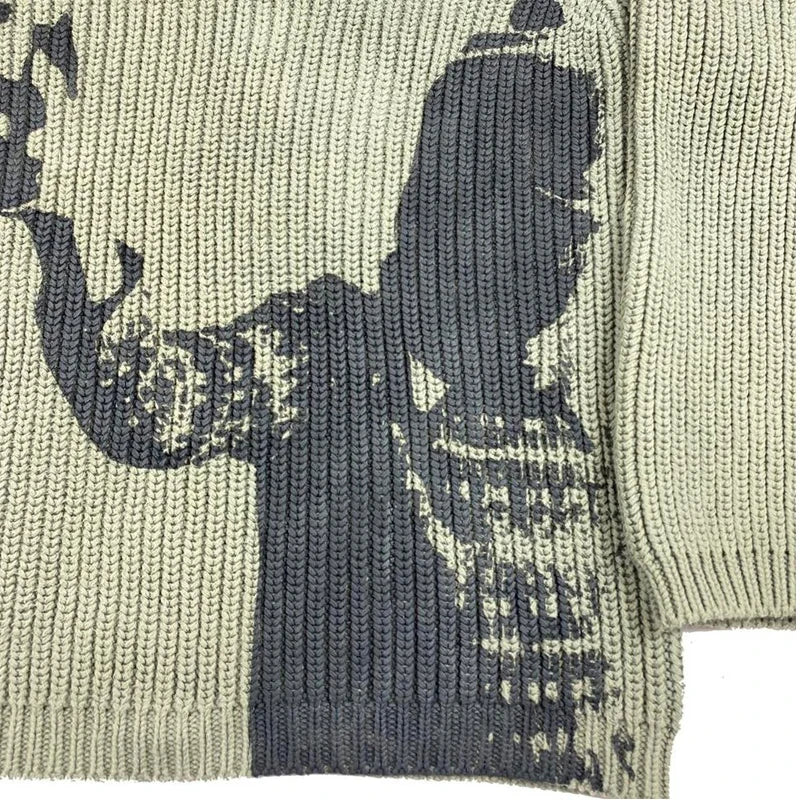 Sharp Shooter Vintage Knit Sweater