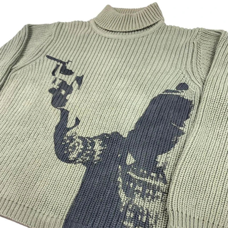 Sharp Shooter Vintage Knit Sweater